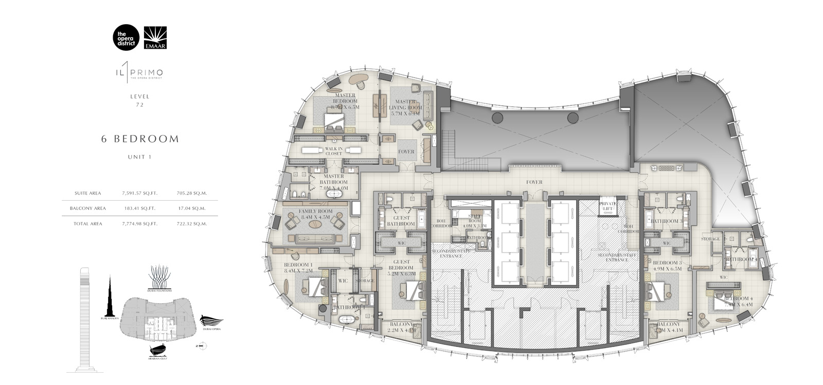6 Bedroom